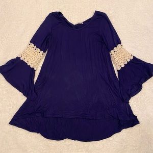 Altar’d State Navy Blouse